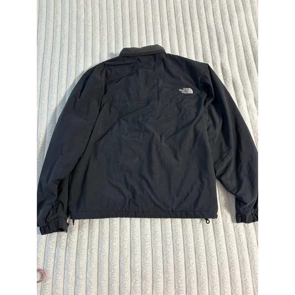 The North Face Summit Series Fleece Lined Jacket Men’s Small Black Y2K Camping